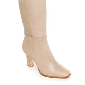 Bernardo boots Women’s 11W wide calf cream off white NWT